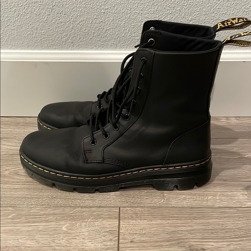 Dr. Martens Black Leather Boots